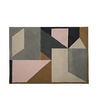 Tapis Abstract Large Ferm Living - marron