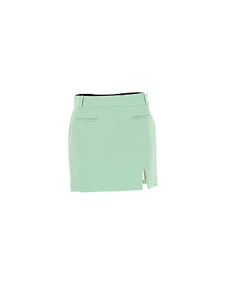 Femme Vêtements Jupes Minijupes Mini-jupe cloe Laines The Attico en coloris Vert 