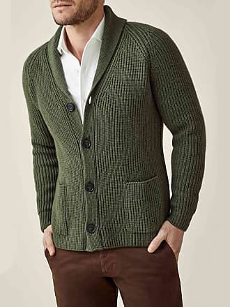 HERREN Pullovers & Sweatshirts Casual Grün L Rabatt 90 % NoName Strickjacke 
