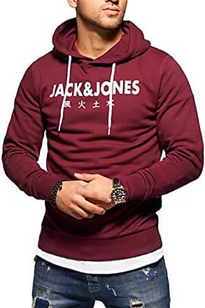 Jack & Jones Herren Sweatshirt Pullover Sweater Sweatpullover 4 Elements Hoodie 