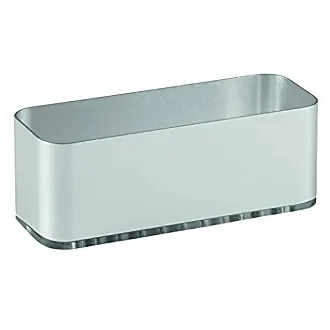 iDesign Everett Push Lock Suction Soap Dish Silver