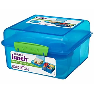 Sistema To Go Bento Cube, 1.25L, Assorted Colours - Drink Bottles &  Lunchboxes