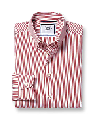 Mens red store dress shirts