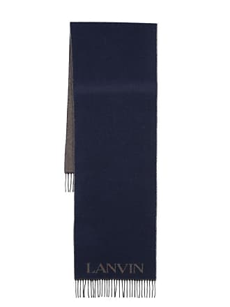Lanvin Logo-Tag Cashmere Scarf