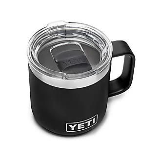 YETI Rambler 10 oz Stackable Mug, Vacuum Insulated, Stainless Steel with  MagSlider Lid, Camp Green