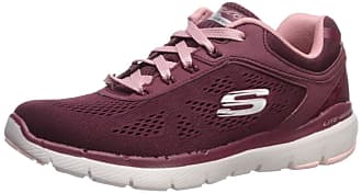 skechers red tennis shoes