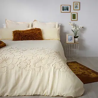 Funda de almohada 105cm 100% algodón Beige MEVAK DORMITORIO