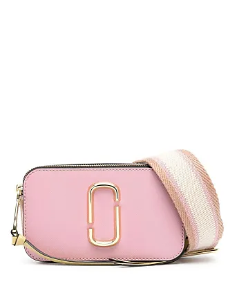 Marc Jacobs Snapshot Fluoro Bag In Bright Pink Leather With Polyurethane  Coating