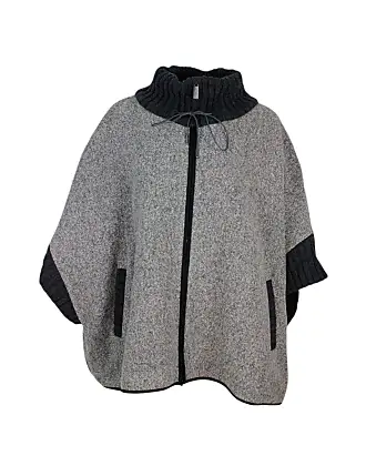 Longue cape Femme - Gris clair