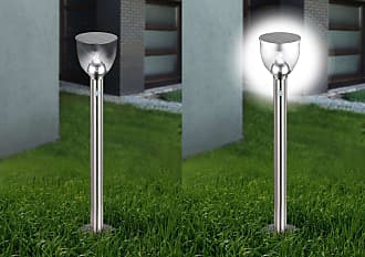 LED Solar Außen Lampe Lotus Blume Garten Beleuchtung Seerosen Design  Leuchte 25 cm Globo 33532