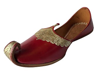 Step n Style Punjabi Jutti Khussa Shoes Flip Flop Indian Shoes Sandal Slipper Juti DD994 