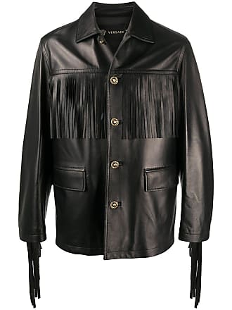 versace leather jacket price