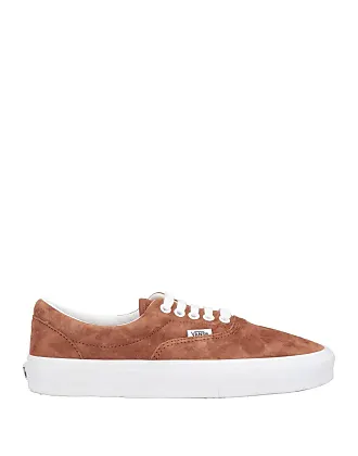 Brown leather 2024 vans mens