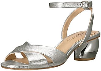 Imagine Vince Camuto Womens LEVEN2 Heeled Sandal, platinum, 5 Medium US