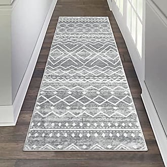 Hallway Runner Rug, 2x6 ft Vintage Shaggy Soft Laundry Rug Runner, Non Slip  Entryway Mat, Washable Farmhouse Kitchen Area Carpet for Bathroom and  Bedroom Decoration