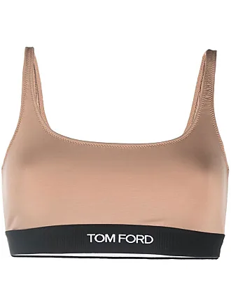 TOM FORD Logo-underband Bra - Brown