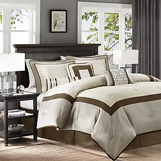  Madison Park Bellagio Cozy Comforter Set - Luxurious Jaquard  Traditional Damask Design, All Season Down Alternative Bedding with  Matching Shams, Decorative Pillow, Queen(90x90), Grey 7 Piece : Home &  Kitchen