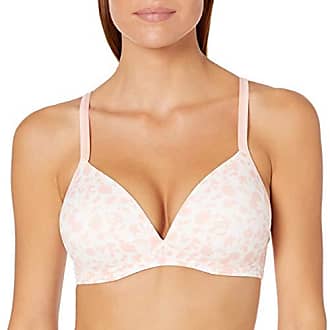 Warner's Womens Elements of Bliss Wirefree Lift Bra, Peach Glow Vintage Silhoutte, 40C