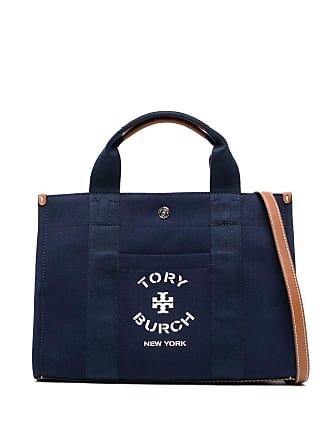 Tory Burch Tote Bags Woman Color Gnawed Blue