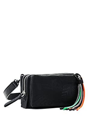 Bueno of California GAL Catania East West Crossbody, Black