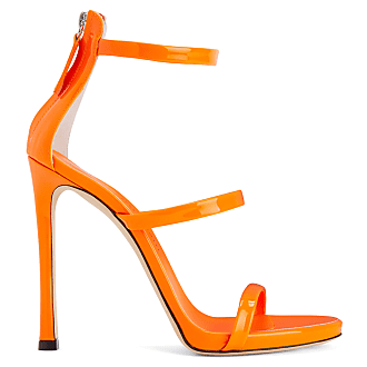 MAX&Co Sandale in Orange Damen Schuhe Absätze Sandaletten 