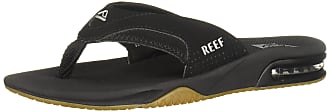 mens reef fanning flip flops size 9