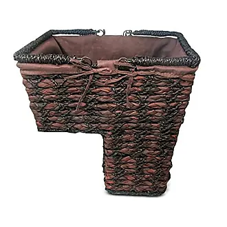 Trademark Innovations 15.25 Storage Stair Basket With Handle 