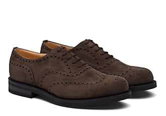 Herren Schuhe Schnürschuhe Brogues Churchs Leder Oxford-Schuhe mit Cut-Out in Braun für Herren 