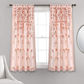 Lush Decor RILEY One Panel Curtain 54" by 84" 