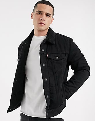Levi's ® Trucker Jacket-fegin chaqueta vaquera gris-negro hombre estándar Fit 
