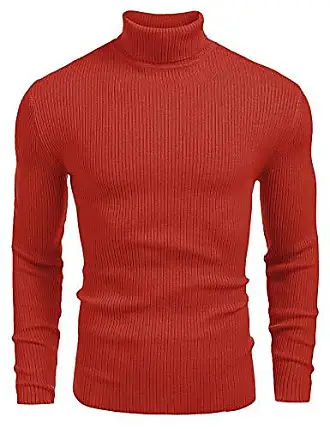 Acheter Pull tricoté chaud à col roulé pour homme, nouvelle mode