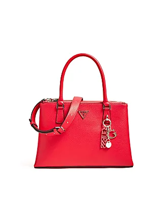 Handbag GUESS Red in Polyester - 28771685