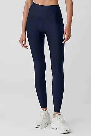 Alo Yoga womens Ab High Waist Cinch Flare Leggings, Tile Blue, XX-Small US  at  Women's Clothing store