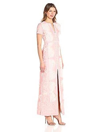 Bcbgmaxazria BCBGMax Azria Womens Cailean Knit Evening Gown, Pink Flush Combo 0
