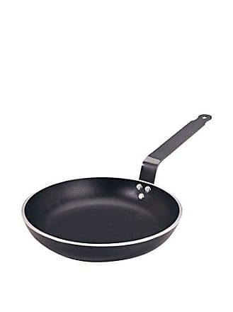 Pentole Agnelli Aluminium Straight Frying Pan 5 mm. Thick with Cool Handle, Diameter 28 cm.