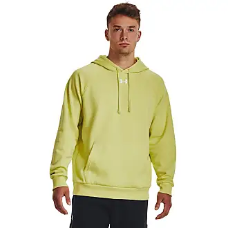 Under Armour Men's Tech Sleeveless Hoodie, Quirky Lime (752)/White, X-Small  at  Men's Clothing store
