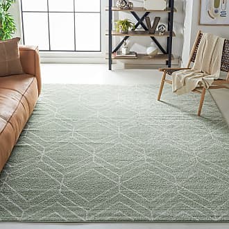 Safavieh Adirondack Collection 9 x 12 Sage/Ivory ADR241Y Modern Geometric Non-Shedding Living Room Dining Bedroom Area Rug