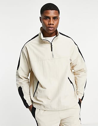 Topman untld cut and sew jacket in off white - part of a set