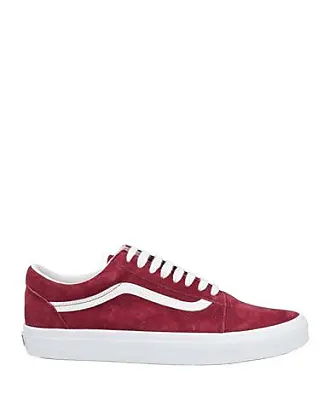 Vans old skool scooter red & true white hot sale shoes