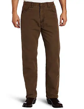 Wrangler Rugged Wear® Relaxed Fit Mid Rise Jean in Golden Khaki