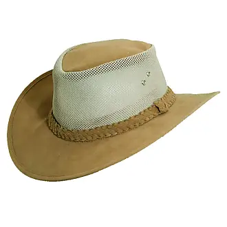 Dorfman Pacific Taiga Brown Safari Hat - H-864LM Brushed Twill