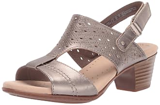 Clarks Heeled Sandals − Sale: at USD 