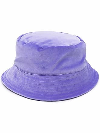 MENS PURPLE HEMPSTEAD EMBROIDERED BUCKET HAT