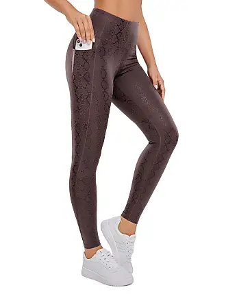 CRZ YOGA Thermal Fleece Lined Leggings Women 28'' - Winter Warm High  Waisted Hiking Pants with Pockets Workout Running Tights