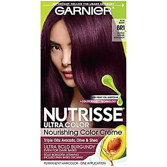 Garnier Nutrisse Nourishing Bold Permanent Hair Color Creme, Terracotta  Chili (Red Copper)