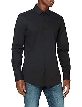 Homme Vêtements Chemises Chemises casual et boutonnées Chemise ermann Coton HUGO pour homme en coloris Noir 
