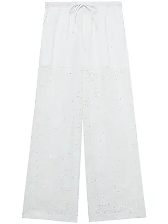 Sea Anisley wide-leg trousers - White