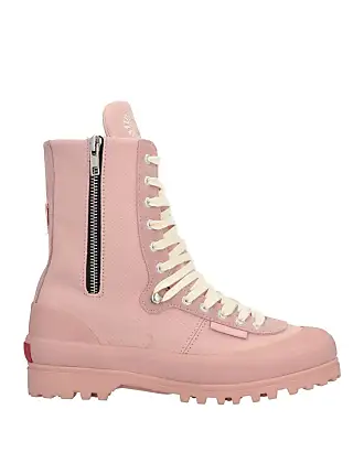 AMBUSH square-toe ankle boots - Pink