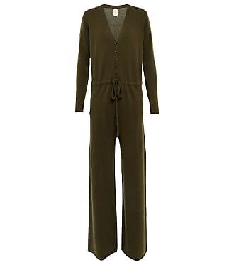 Womens Clothing Jumpsuits and rompers Full-length jumpsuits and rompers Equipment Synthetic Almira Button-front Jumpsuit in Green 