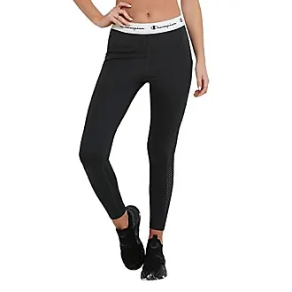 Champion Fashion Leggings - Black w. Logo » Quick Shipping